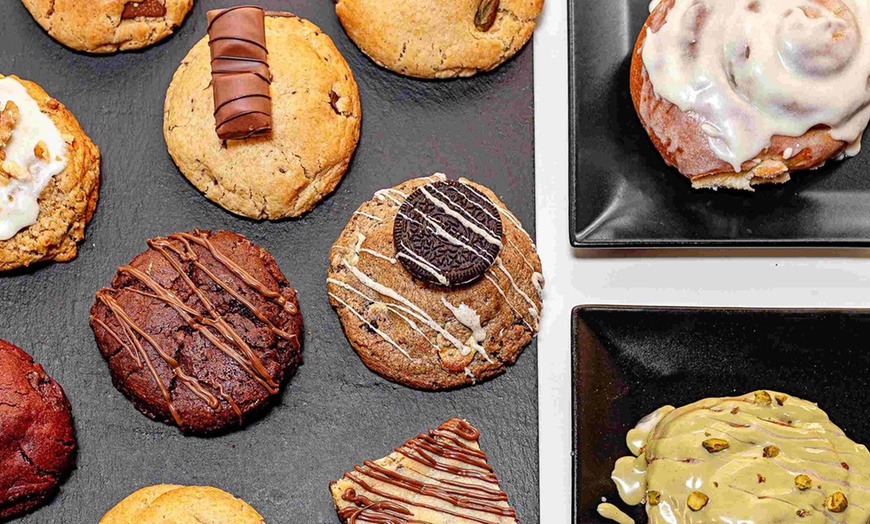 Image 1: Brunch o merienda para 2 o 4, o caja de 6 o 12 cookies o rolls varios