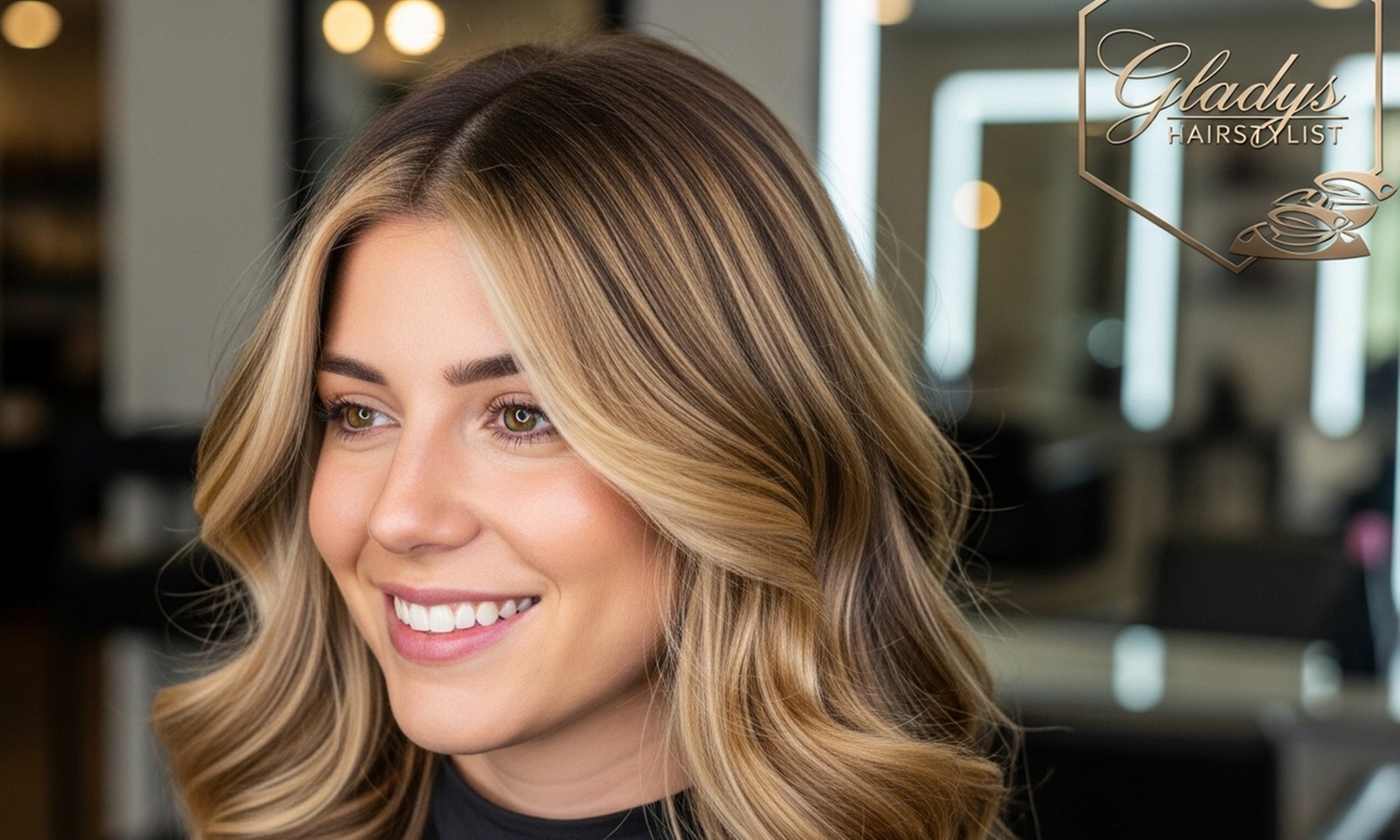 Haircut + Shampoo, Conditioner, Blow Dry, Partial or Full Highlights