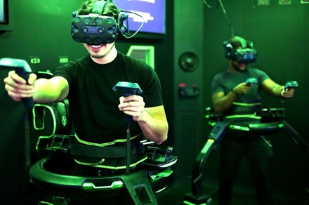 Karting and 3-Attractions for One - Andretti Indoor Karting And Games Katy, TX