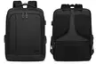 Sac à dos multi-compartiments Kono avec port USB, coloris au choix - Second Medium