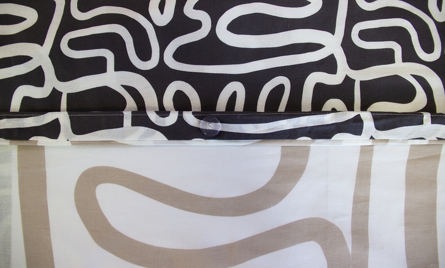 Image 15: Set di biancheria da letto reversibile in 100% cotone