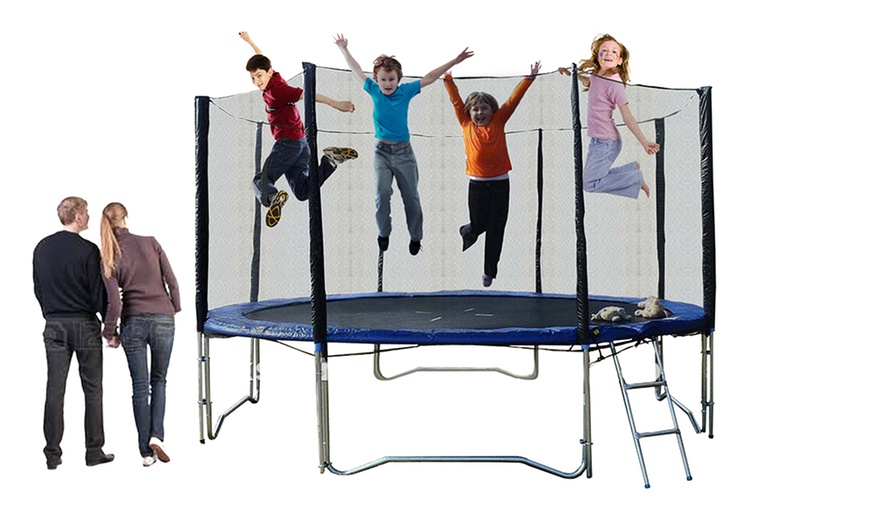 Image 10: 4ft Round Trampoline