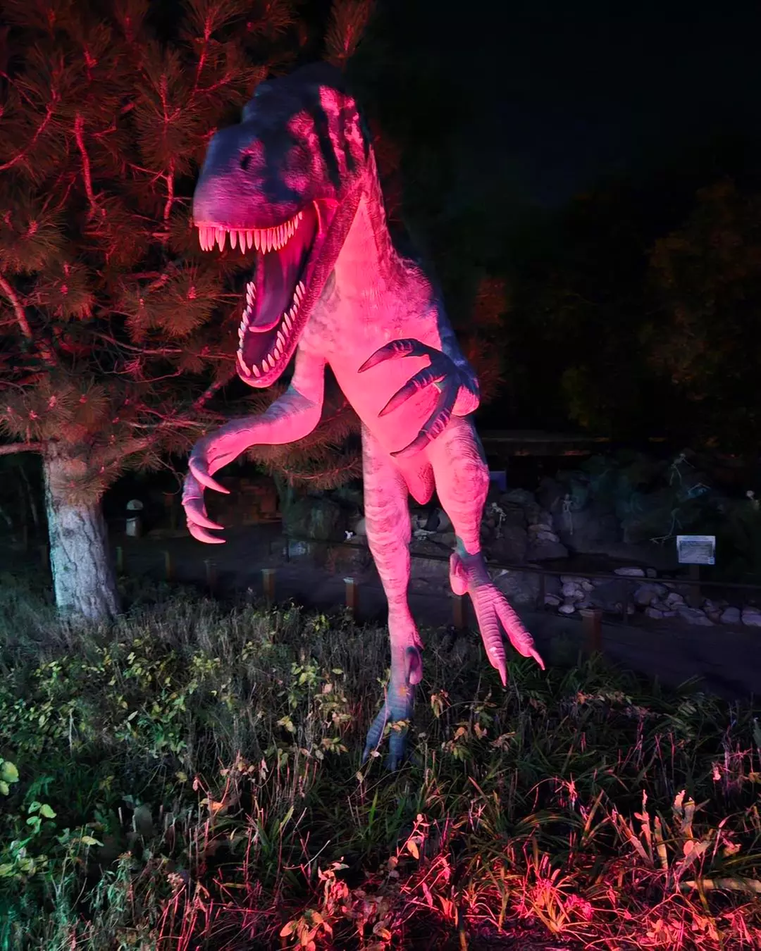 Admission to the Annual Dinos in the Dark Halloween Event; For All Age