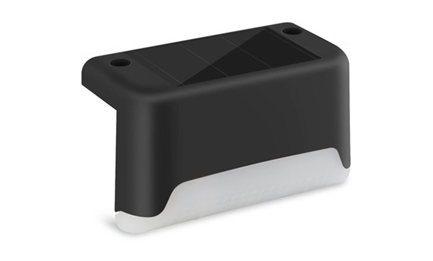 Image 2: Outdoor Solar Deck Lights x4, x8 Options