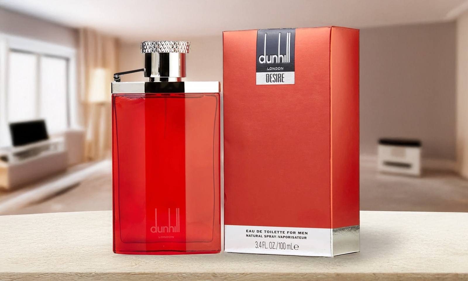 Dunhill Desire Red London Eau de Toilette for Men 3.4 Fl. Oz.
