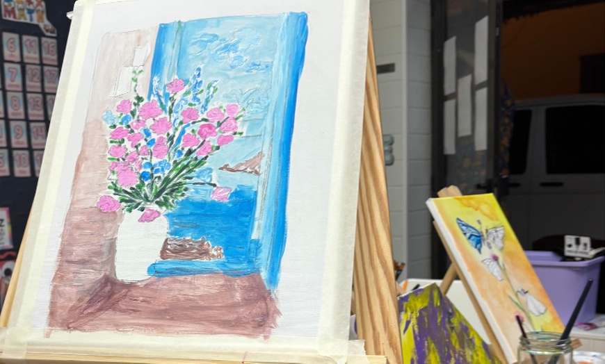 Image 7: Experiencia de arte y vino de 2 horas en español e inglés para 1 o 2