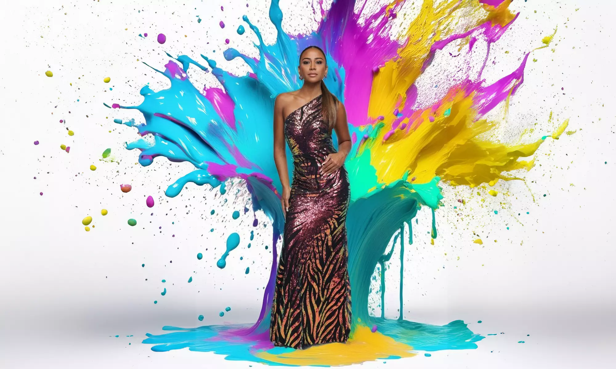 15-Min Paint Portrait Session with 1 Retouched High-Res Digital Image