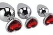 3Pcs ItBelongs2U Metal Jewelry Anal Plugs Trainer Beginners Advanced Users - Second Medium