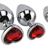 Image 4: 3Pcs ItBelongs2U Metal Jewelry Anal Plugs Trainer Beginners Advanced Users