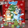 Image 1: Bluey Inspired 24 Days Christmas Advent Calendar 