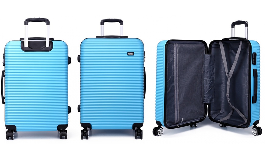 Image 13: Kono Luggage Suitcases 