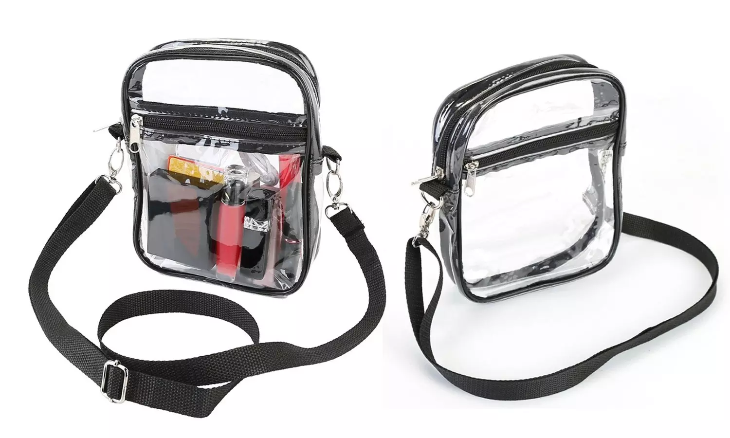 N'POLAR Stadium Approved Clear Bag See-Through Transparent Bags (Multi-Options)