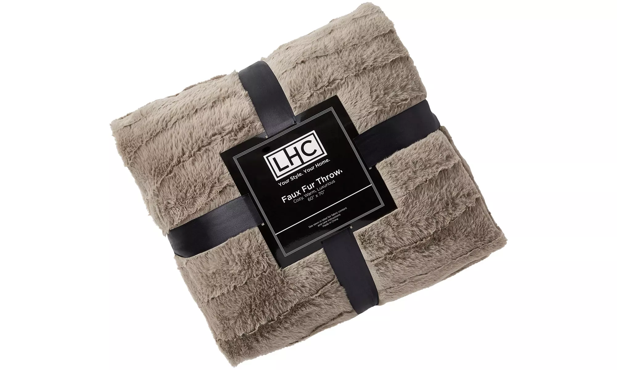 Oversized Faux Rabbit Fur Throw Blanket. Multiple Colors Available.