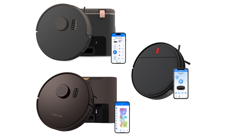 Image 2: Smart bObsweep Robot Vacuums/Mops: Self-Emptying & Eco-Friendly