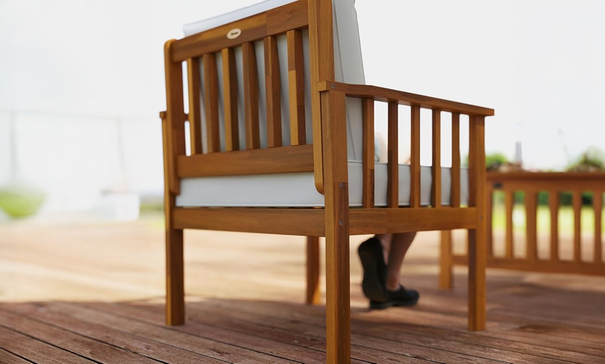 Image 11: Outsunny Four Seater Garden Furniture Set