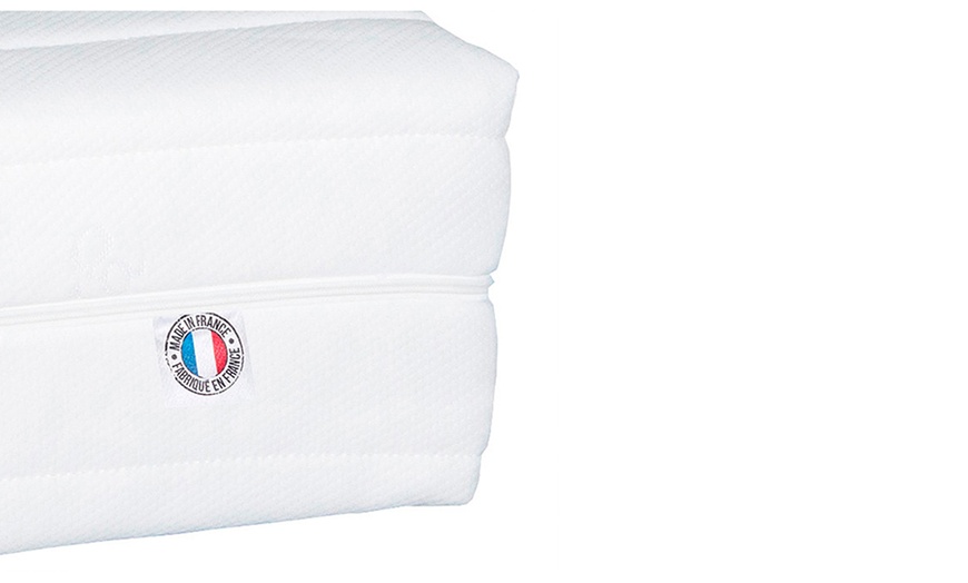Image 4: Matelas mousse haute densité, fabrication française déhoussable Nupsia