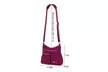 Women Nylon Waterproof Multi Pockets Crossbody Messenger Shoulder Bag - Second Medium