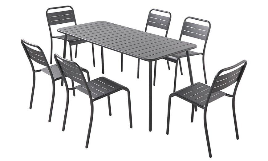 Image 3: Ensemble table et chaises 6 places "Evora" par Kocoon 
