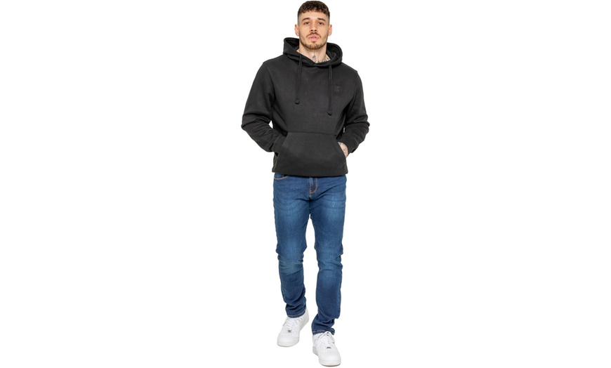 Image 15: Men's Hoodie Jumper Casual Fit Long Sleeve Pullover 