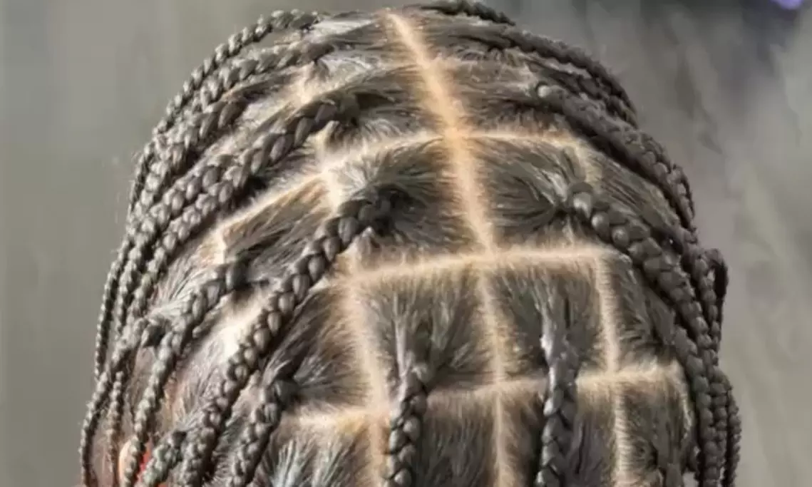 Get stylish Kids Braids, Kids or Teen Knotless Braids