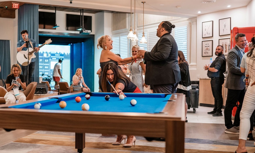 Image 1: Indoor Golf at The Social Boardroom