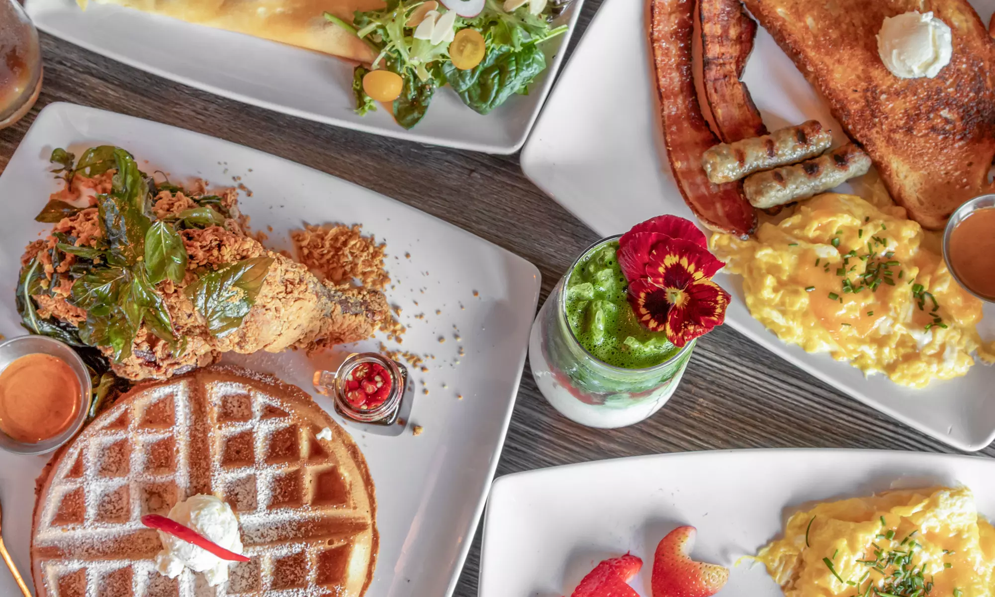 Brunch Package for One, Two or Four – Includes Entrées, Drinks & Pastries ( Up to 35% Off ) - Second Medium