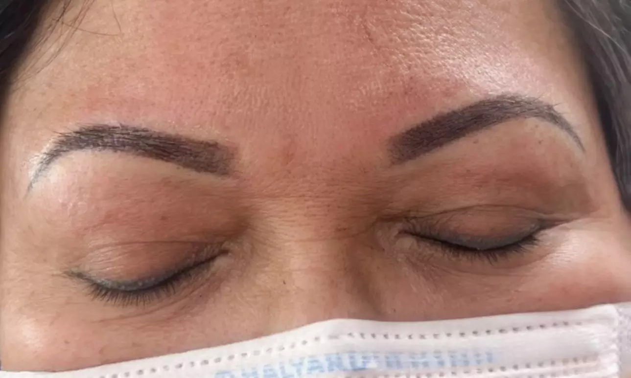 One or Two Microshading Ombre/Powder Brow