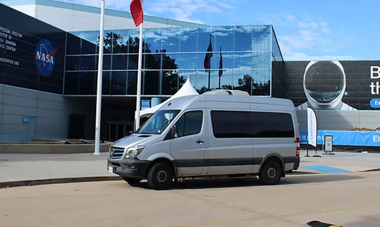 NASA Space Center Entry with Round-Trip Transport for 1, 2 or 4 People