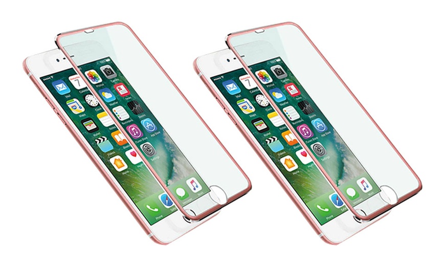 Image 3: One or Two 3D Metal-Tempered Screen Protectors for iPhone