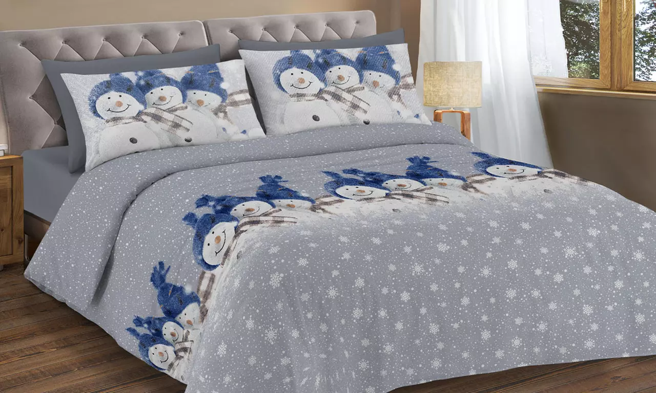 Copripiumino in fantasie invernali e tirolesi