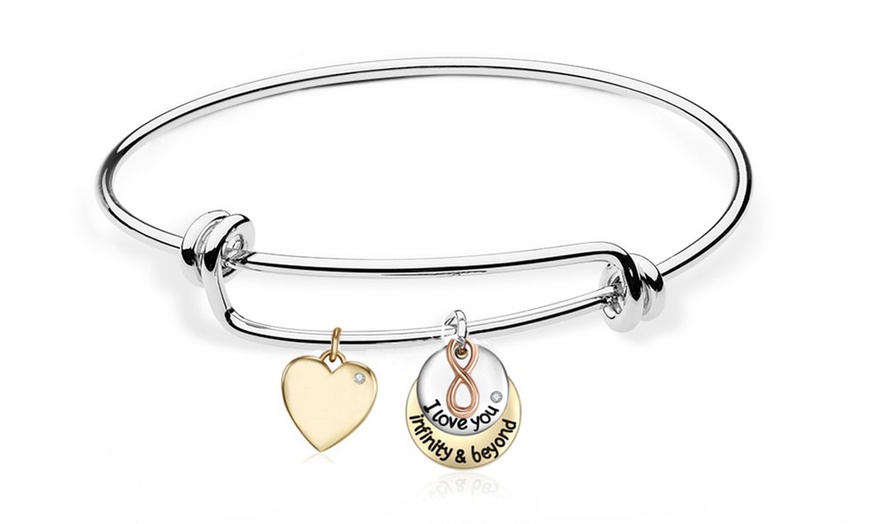 Image 7: Bracciali bangle realizzati con cristalli Swarovski®