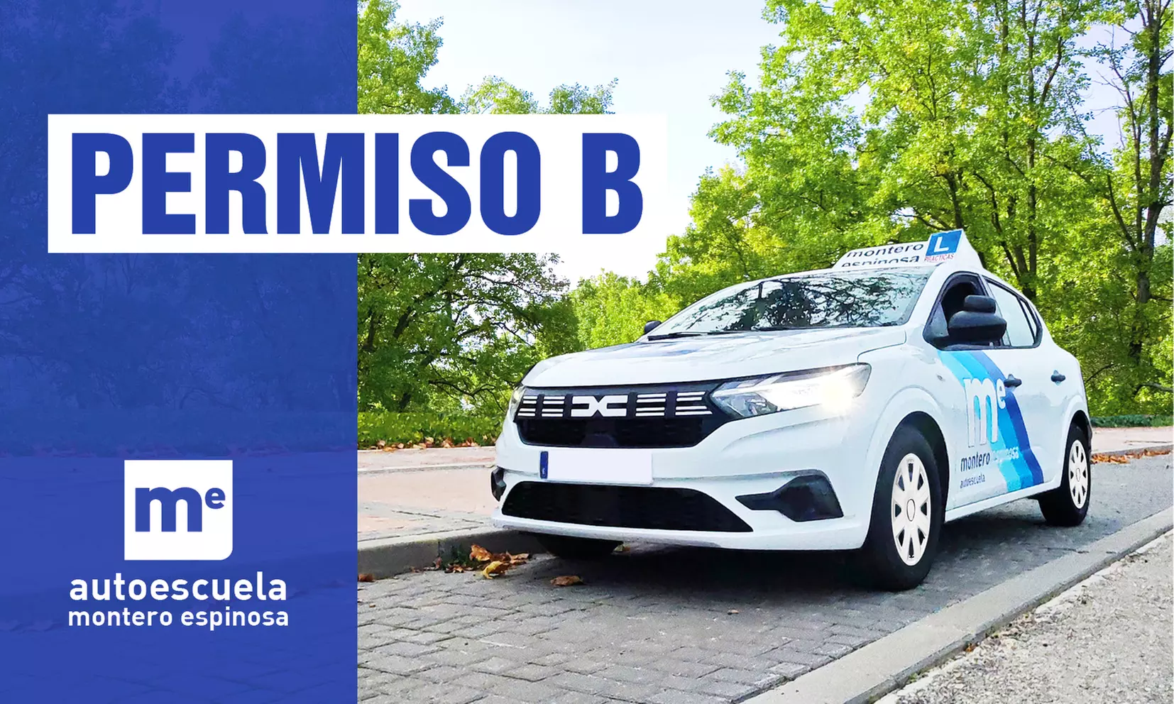Permiso B: teoría y 1 o 3 prácticas en Autoescuela Montero Espinosa