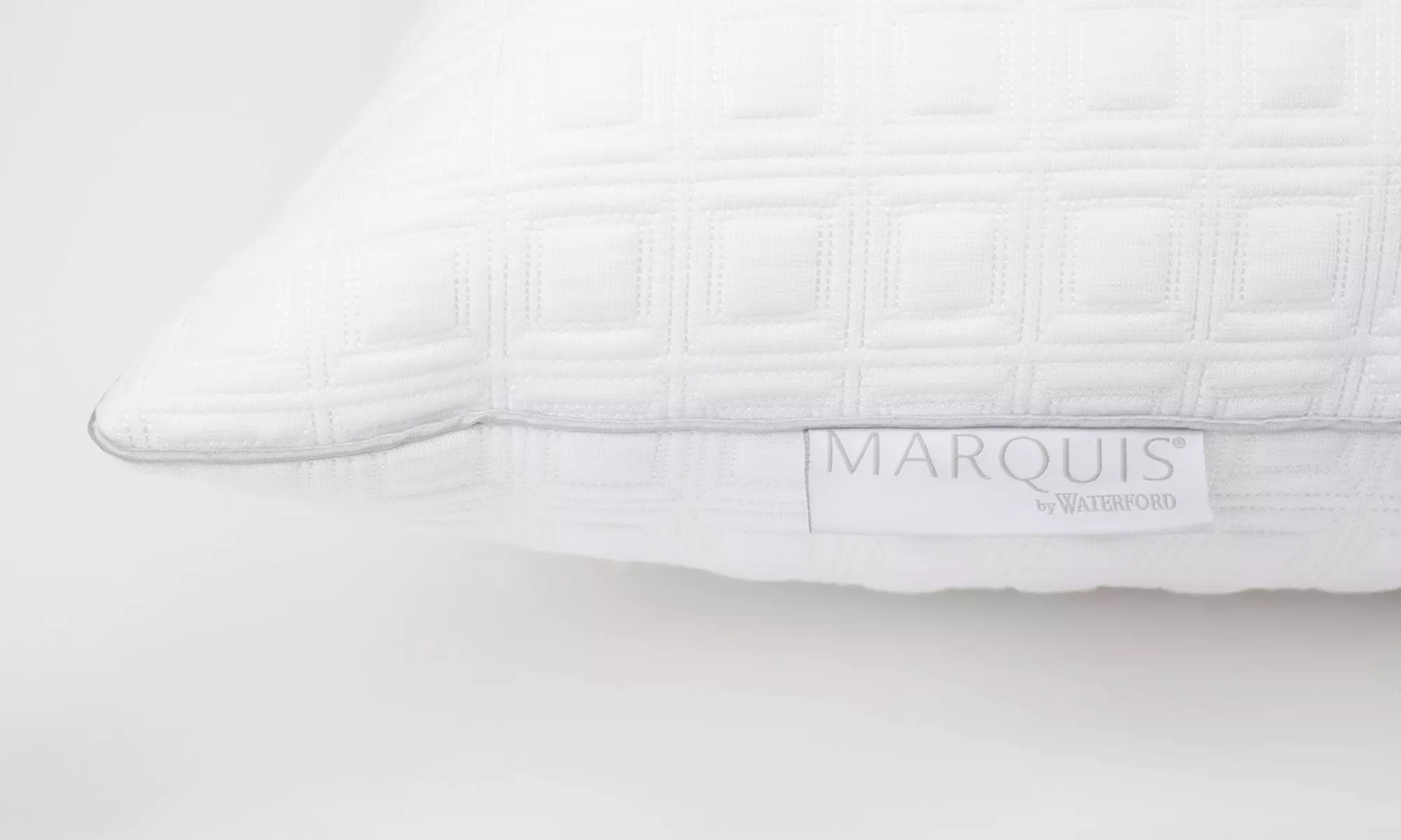 Waterford Marquis Crosby Knit Latex Plus Jumbo or King Pillow (2-Pack) - Second Medium