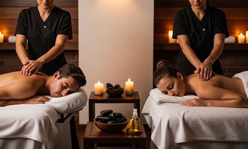 Image 1: Up to 55% Off on Couples Massage at Esteem Beauty Spa & Massage