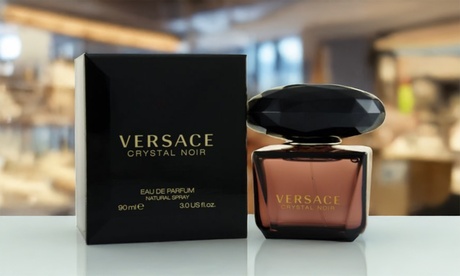 groupon Versace Crystal Noir for Women Eau de Toilette 3.0 Fl. Oz. Spray in rgb