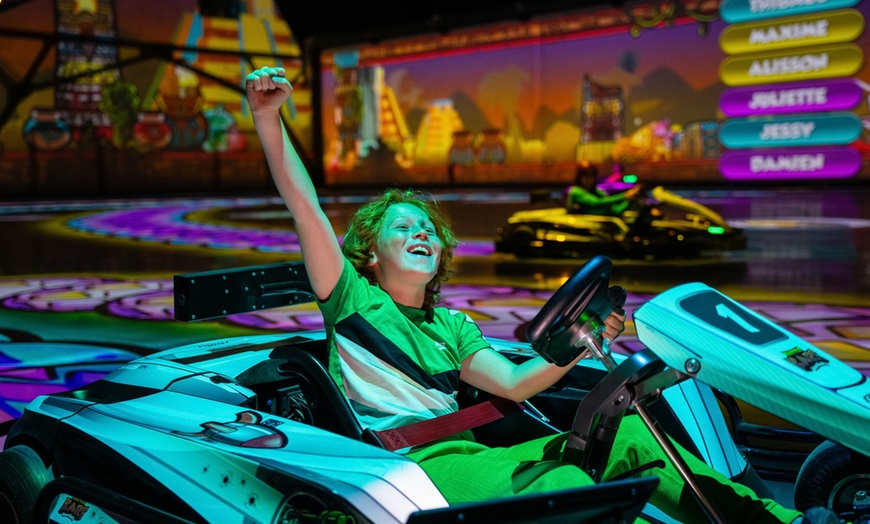 Image 2: Race with BattleKarts  2 x 15-Min Games for Up to 4 People