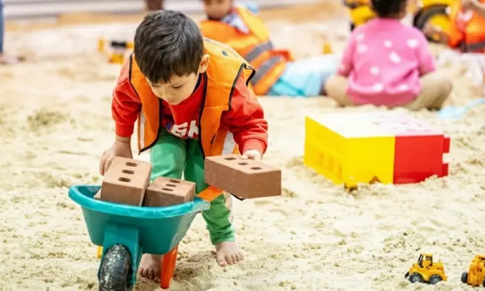 Kids Play Pass to Melbourne's Largest Indoor Sandpit with Toys & More