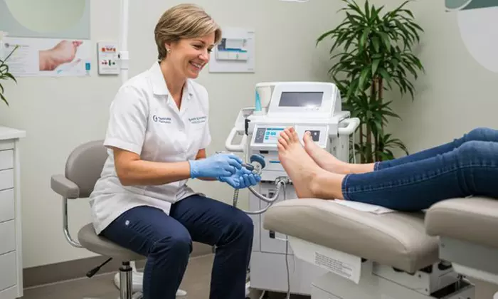 Estudio biomecánico o 1 o 3 sesiones de quiropodia para 1 persona