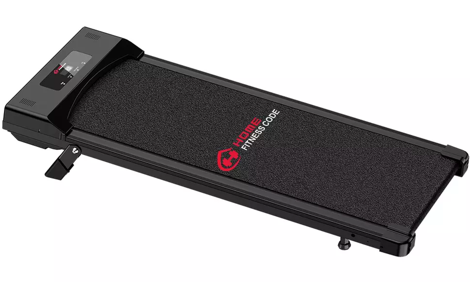 2-in-1 Foldable Treadmill with LCD Display and Remote