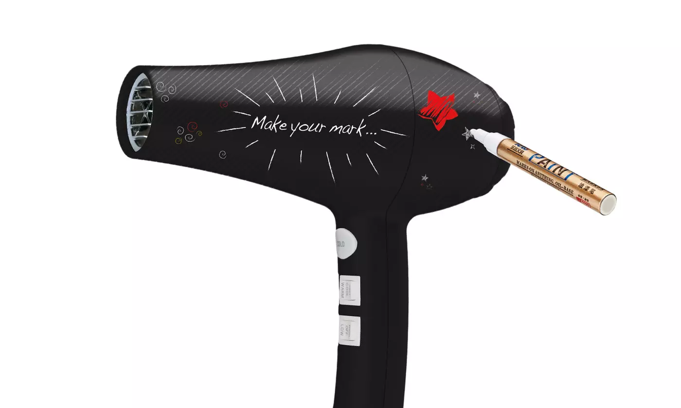 BaByliss Do It Yourself Custom Dryer with Markers - Second Medium
