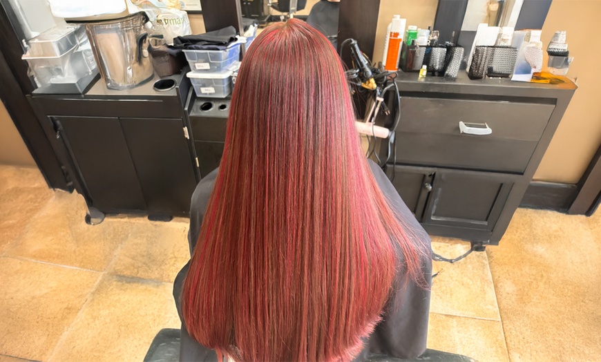 Image 2: Haircut, Deep Conditioning w/ Optional Balayage, Full Highlight & More
