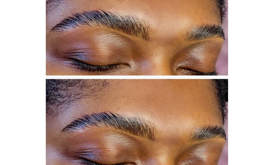 Image 3: Enhance with Eyebrow Tint and wax, Brow Lamination with Brow Tint