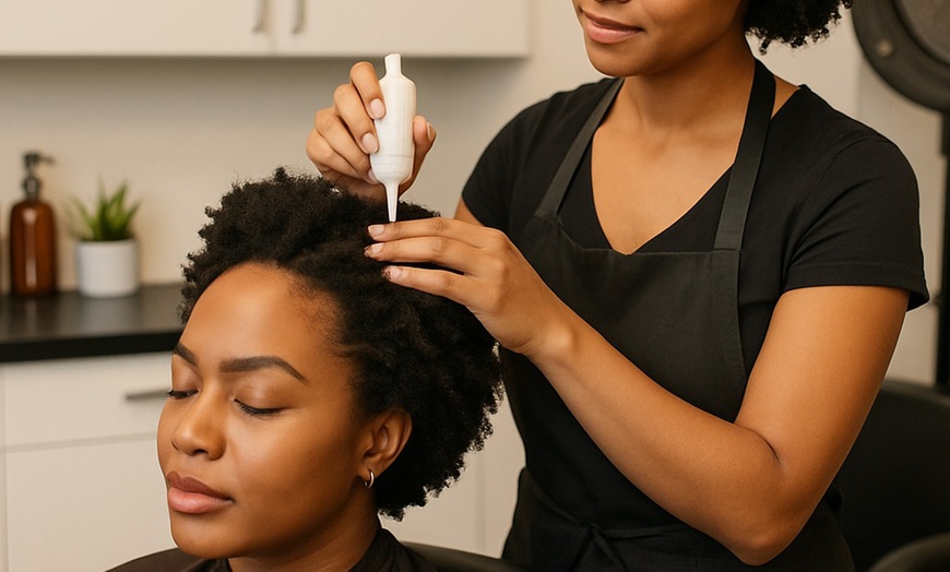 Image 1: Experience  Full Scalp Care Experience at Serenity Locs & Curls