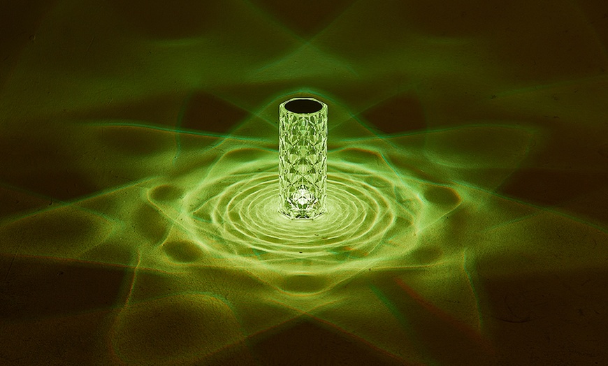 Image 5: Living And Home Transparent Faceted Night Lamp