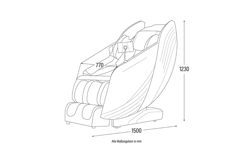 Image 14: Home Deluxe Massage-Sessel „Hylos“