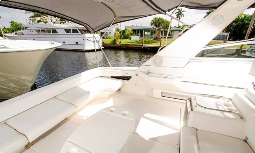 Image 5: Six Hours AM or PM Yacht Rental with Jet Ski and/or Private Chef