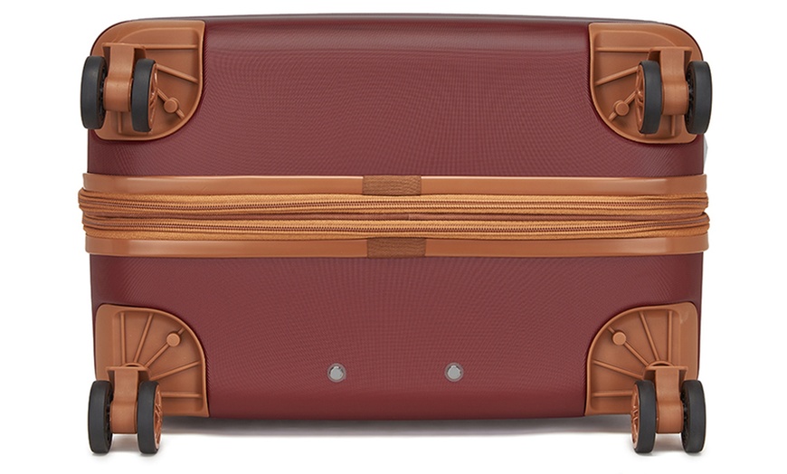 Image 8: Kono Hard Shell Suitcase One or 3-Piece Set