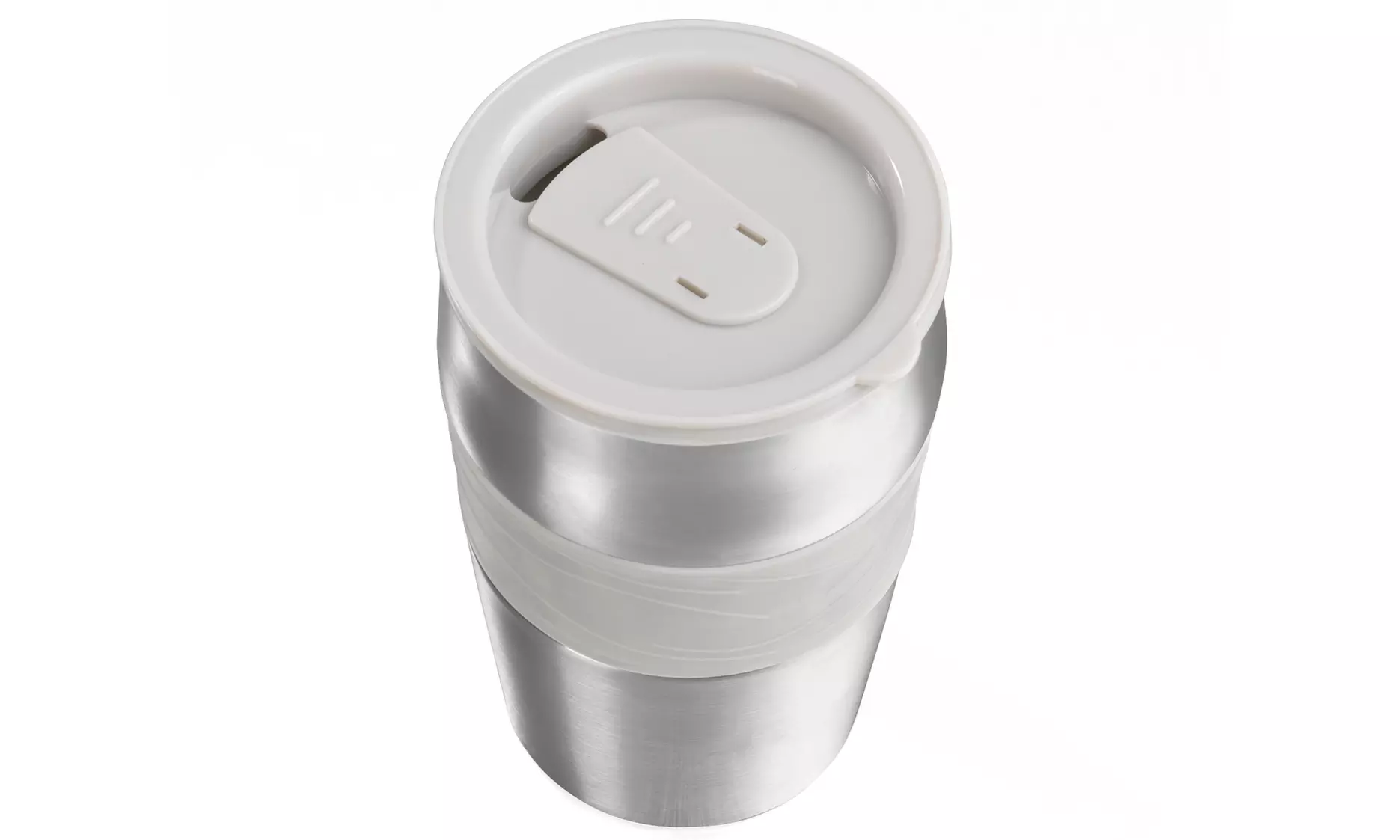 GOURMETmaxx Single-Kaffeemaschine Edelstahl inkl. Thermobecher „To go“ - Second Medium