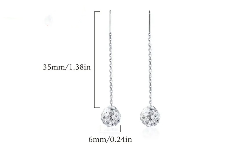 Image 2: 1 ou 2 paires de boucles d'oreilles pendantes