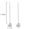 Image 2: 1 o 2 pares de pendientes largos con zirconias cúbicas